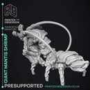 Giant Mantis Shrimp - Large sea Creature - PRESUPPORTED - 32mm Scale