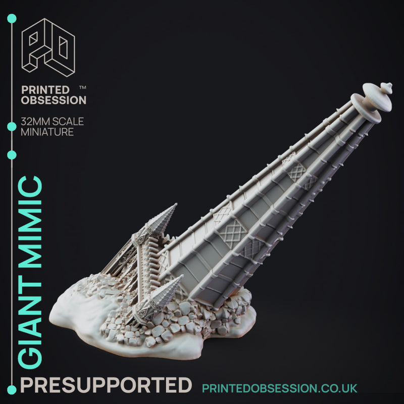 Giant Church Mimic - Churr - Large Mimic - 32mm scale - PRESUPPORTED