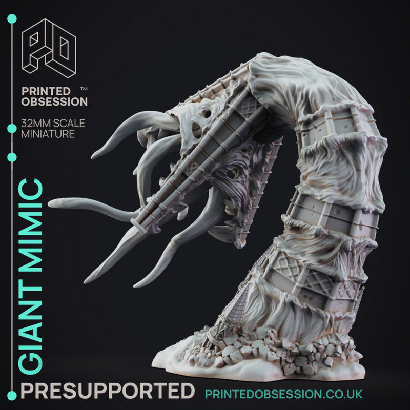 Giant Church Mimic - Churr - Large Mimic - 32mm scale - PRESUPPORTED