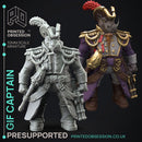 Giff Captain - Space Adventures - Weird Shores - PRESUPPORTED - 32mm scale