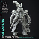 Giff Captain - Space Adventures - Weird Shores - PRESUPPORTED - 32mm scale