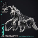 Gigant - Giant Monster -  PRESUPPORTED - Illustrated and Stats - 32mm scale