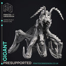 Gigant - Giant Monster -  PRESUPPORTED - Illustrated and Stats - 32mm scale