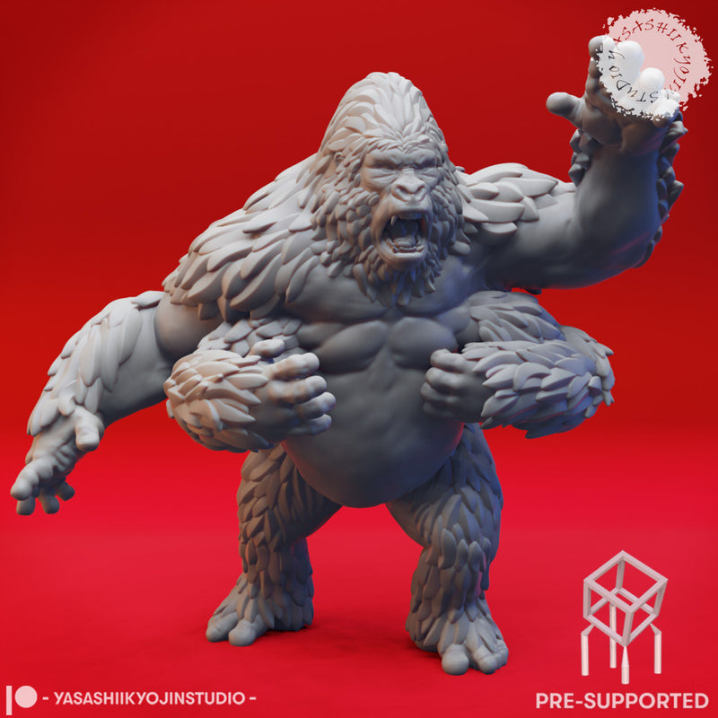 Charging Girallon - Tabletop Miniature (Pre-Supported)