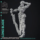 Long Blade - Gyth - PRESUPPORTED - D&D 32mm