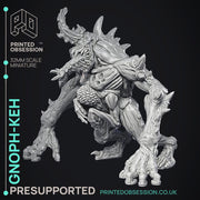 Gnophkeh - The Wondering Desert -  PRESUPPORTED - Illustrated and Stats - 32mm scale - Only-Games