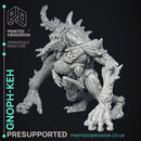 Gnophkeh - The Wondering Desert -  PRESUPPORTED - Illustrated and Stats - 32mm scale