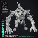 Gnophkeh - The Wondering Desert -  PRESUPPORTED - Illustrated and Stats - 32mm scale