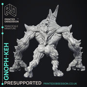 Gnophkeh - The Wondering Desert -  PRESUPPORTED - Illustrated and Stats - 32mm scale - Only-Games