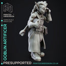 Technical - Goblin Artificer - Goblin Potion Brewer - PRESUPPORTED - 32mm Scale