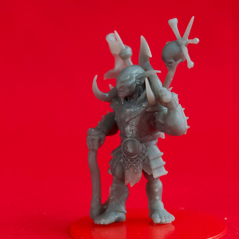 Goblin Warchief - Book of Beasts - Tabletop Miniatures (Pre-Supported)