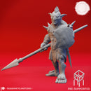 Goblin Spearmen - Book of Beasts - Tabletop Miniatures (Pre-Supported)