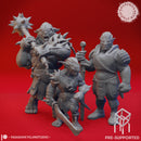Goblinoid Crew - Tabletop MIniatures (Pre-Supported)