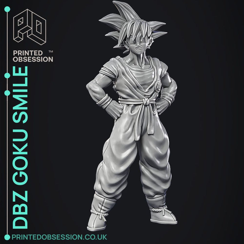 Goku Smiling - Dragon Ball Z - Fan Art