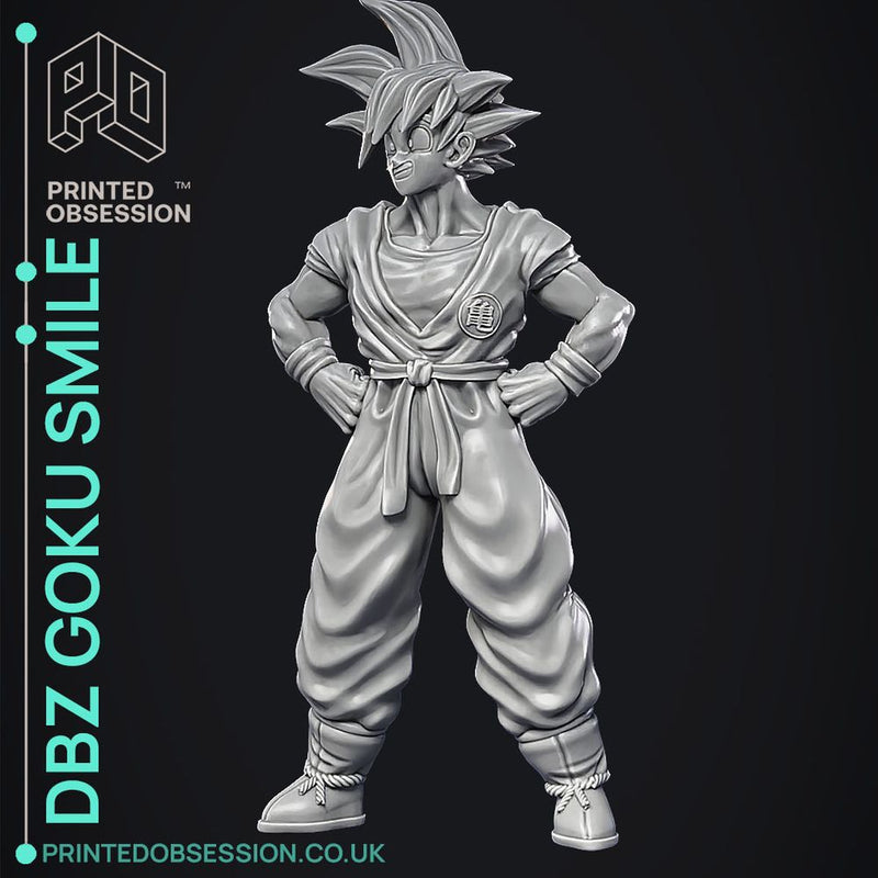 Goku Smiling - Dragon Ball Z - Fan Art