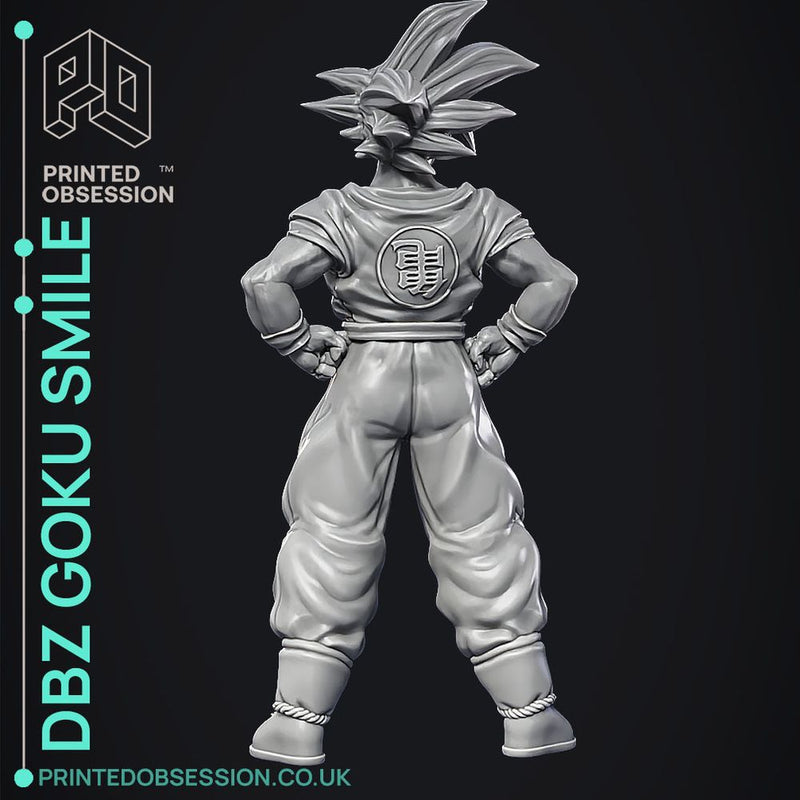 Goku Smiling - Dragon Ball Z - Fan Art