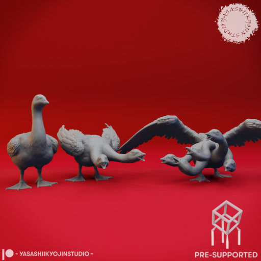 Goose Hydra Bundle - Tabletop Miniature (Pre-Supported) - Only-Games