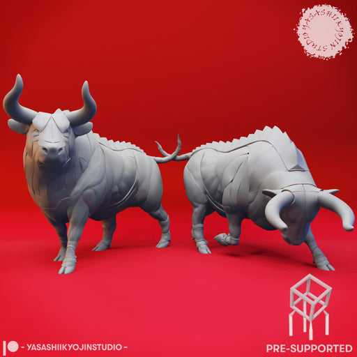 Gorgon Herd - Tabletop Miniatures (Pre-Supported) - Only-Games