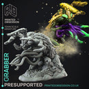 Grabber - ambush creature - PRESUPPORTED - 32mm scale