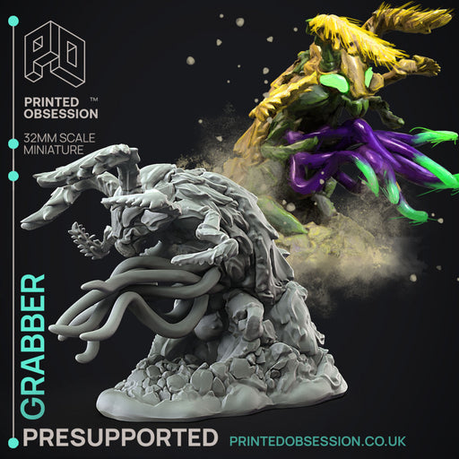 Grabber - ambush creature - PRESUPPORTED - 32mm scale - Only-Games