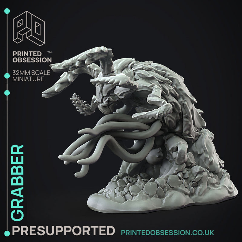 Grabber - ambush creature - PRESUPPORTED - 32mm scale