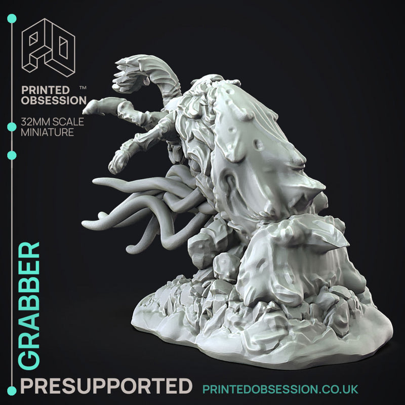 Grabber - ambush creature - PRESUPPORTED - 32mm scale