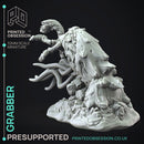 Grabber - ambush creature - PRESUPPORTED - 32mm scale