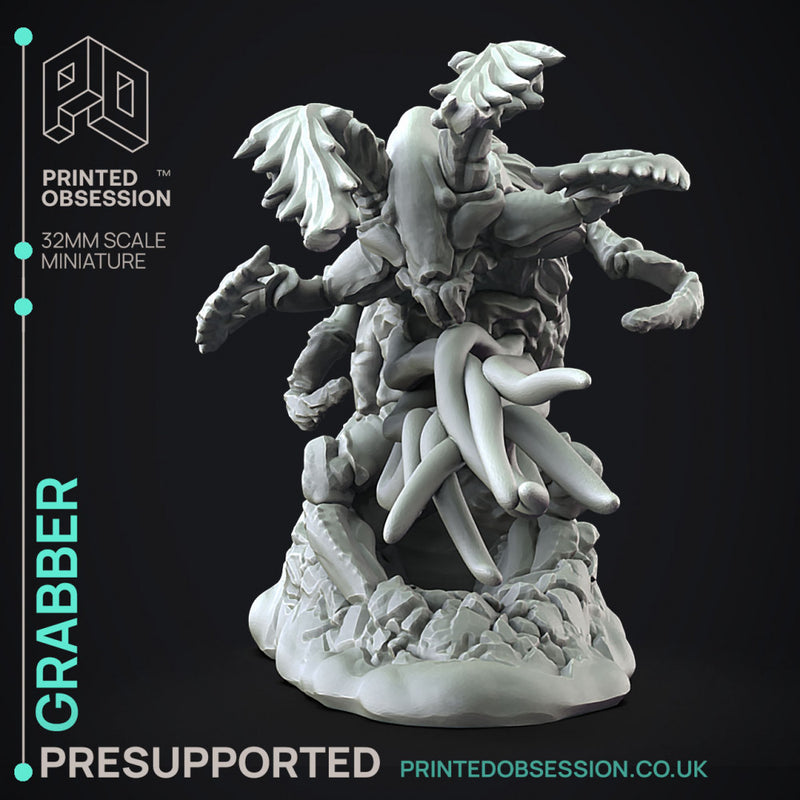 Grabber - ambush creature - PRESUPPORTED - 32mm scale