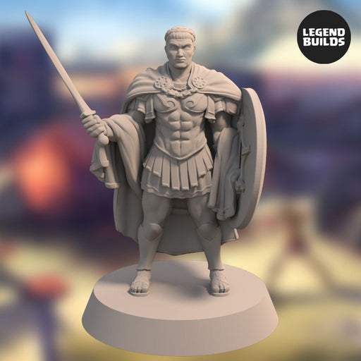 Graius "The Golden" - 3D printable miniature – STL file - Only-Games