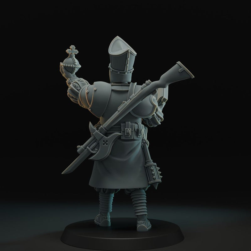 Battle Cleric with Holy Grenade
