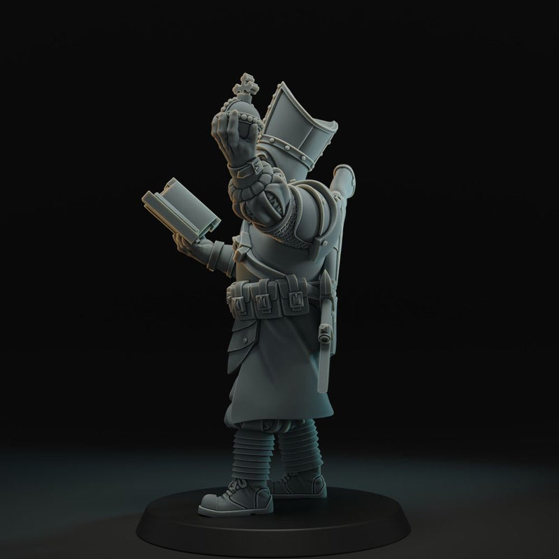 Battle Cleric with Holy Grenade