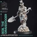 The Grave Digger- Undead Hero - Pre supported - 32mm scale