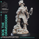 The Grave Digger- Undead Hero - Pre supported - 32mm scale