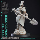 The Grave Digger- Undead Hero - Pre supported - 32mm scale