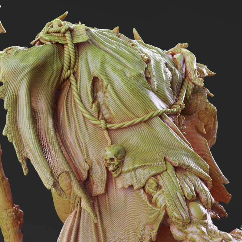 Green Slaad Lizardman - Pose 2