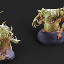 Green Slaad Lizardman - Pose 2
