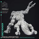 Grey Render - Large Creature - PRESUPPORTED - 32mm Scale