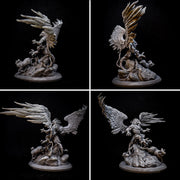 Hunt at the Summit - Giant Griffin Diorama - STL only - Only-Games