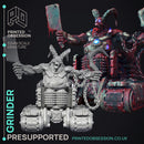 Godly Avatars 2 - 6 Highly Detailed Models -  PRESUPPORTED - Illustrated and Stats - 32mm scale