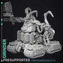 Grinder - Abomination of Bhaal -  PRESUPPORTED - Illustrated and Stats - 32mm scale