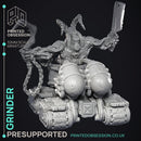 Grinder - Abomination of Bhaal -  PRESUPPORTED - Illustrated and Stats - 32mm scale