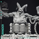 Grinder - Abomination of Bhaal -  PRESUPPORTED - Illustrated and Stats - 32mm scale