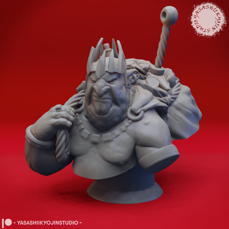 Grinkle the Goblin King - Bust
