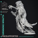 The Grinning Wraith - Ghost Knight -  PRESUPPORTED - Illustrated and Stats - 32mm scale