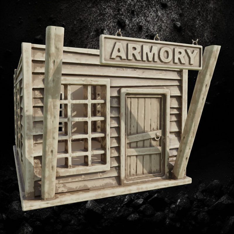 Wooden Armory Building