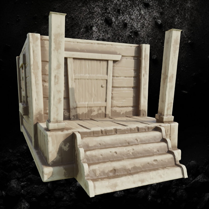 Wooden Workshop - Fantasy Building STL, DnD & Wargaming Terrain