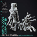 Flesh Monster Guard Dogs - Lady of Pox - PRESUPPORTED - 32mm scale