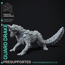 Guard Drake - Demi Dragon - PRESUPPORTED - 32mm scale