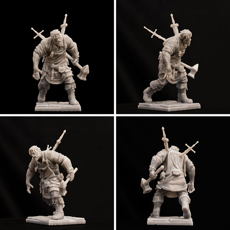 Gustave The Blacksmith - Living and Undead alts mini - STL only - Only-Games