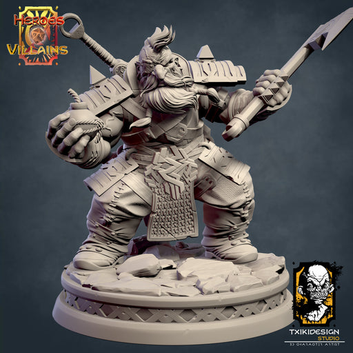 Grimbhar the Drawf Warrior - Only-Games